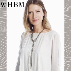 WHBM | Hermite Multi-Row Long Necklace